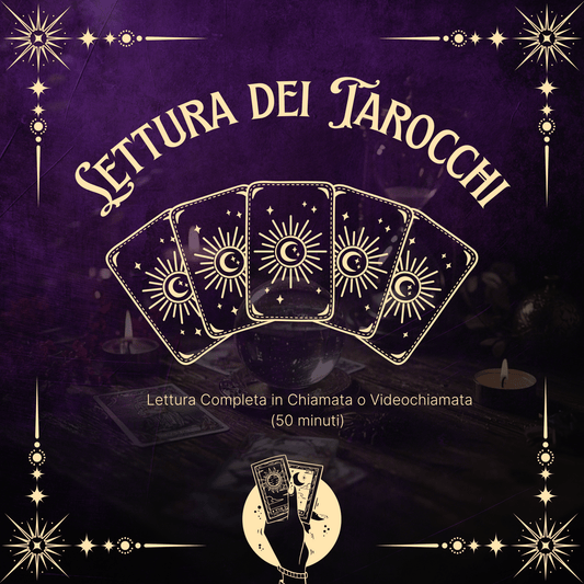 Lettura Completa in Chiamata o Videochiamata (50 minuti)